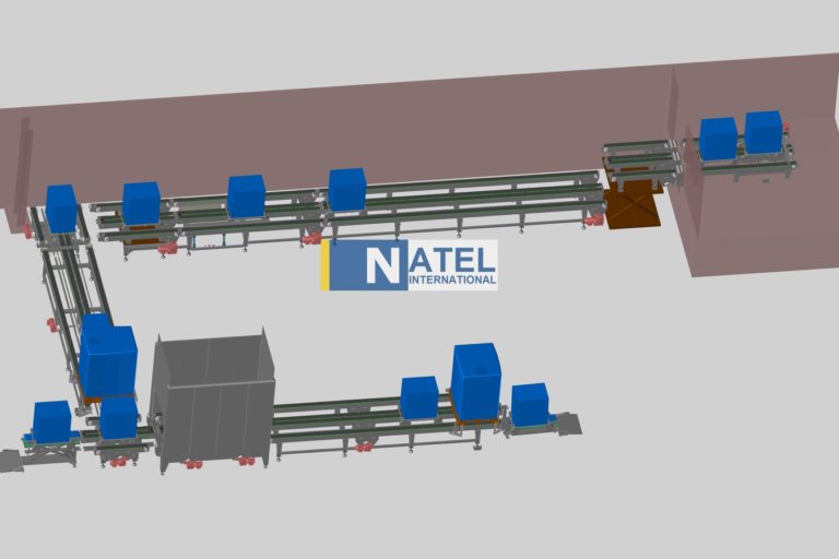 ligne de convoyeurs à chaînes à palettes en Inox ligne de convoyeurs à chaînes à palettes en Inox